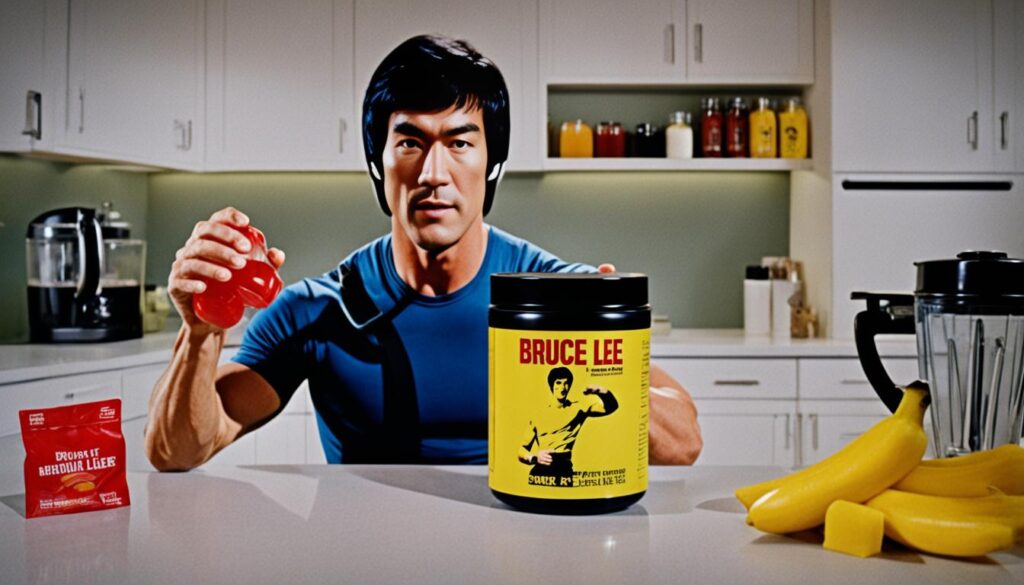 Bruce Lee protein shake