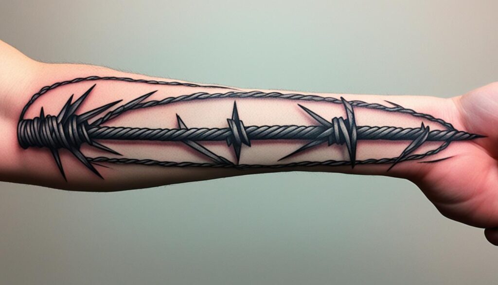 Barbed Wire Tattoo Placements