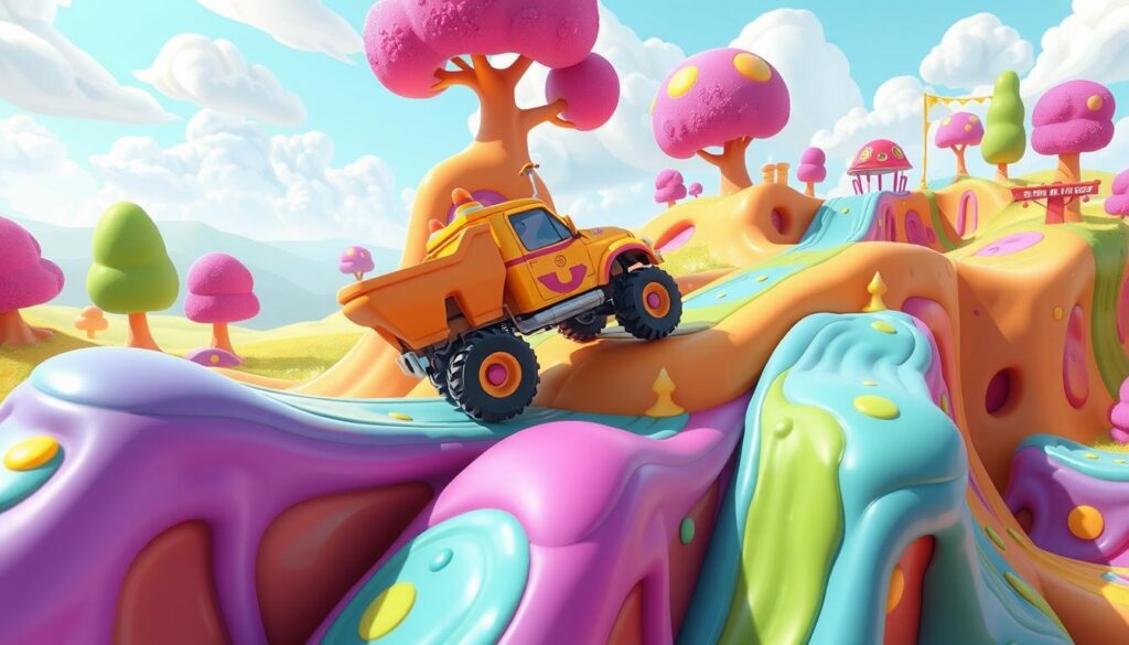 Jelly Truck Unblocked Challenging Levels