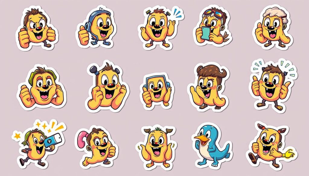 Animated stickers iPhone