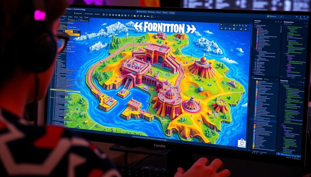 Editing Fortnite course map code