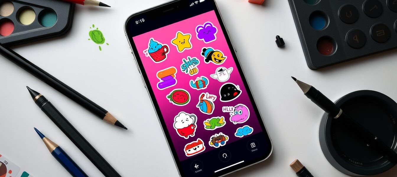 how to edit stickers on iphone