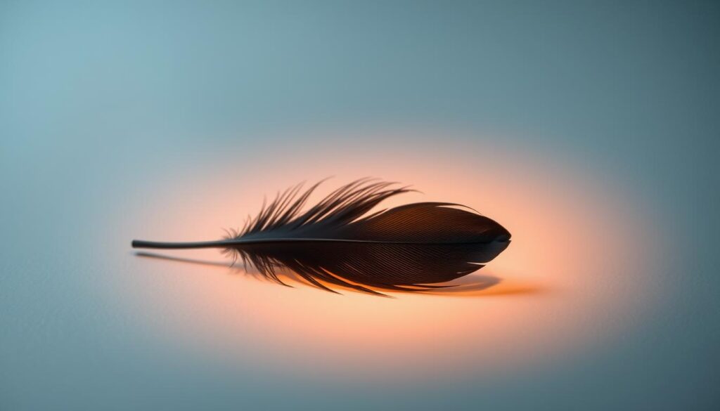 Black feather