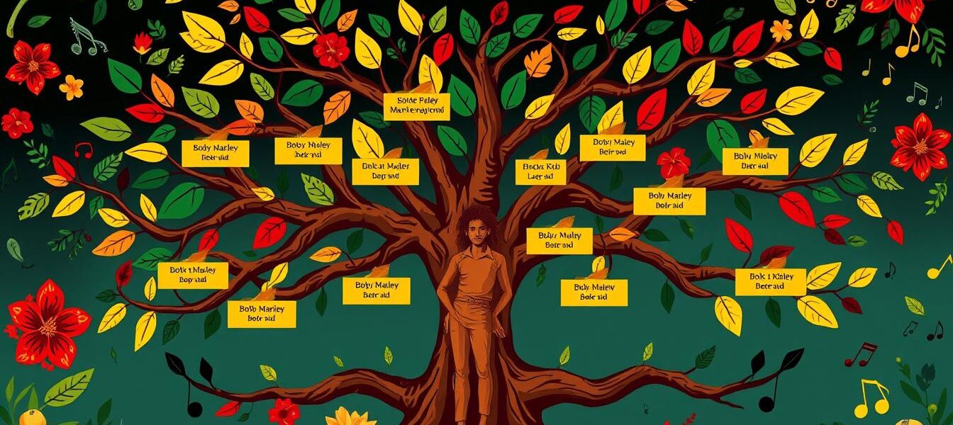 bob marley family tree