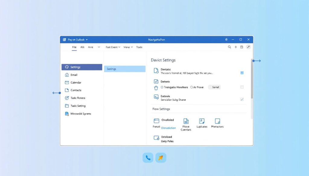 outlook navigation pane settings