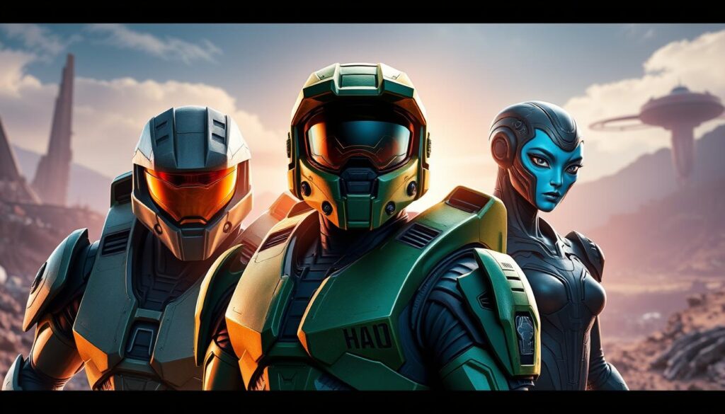 Halo iconic characters