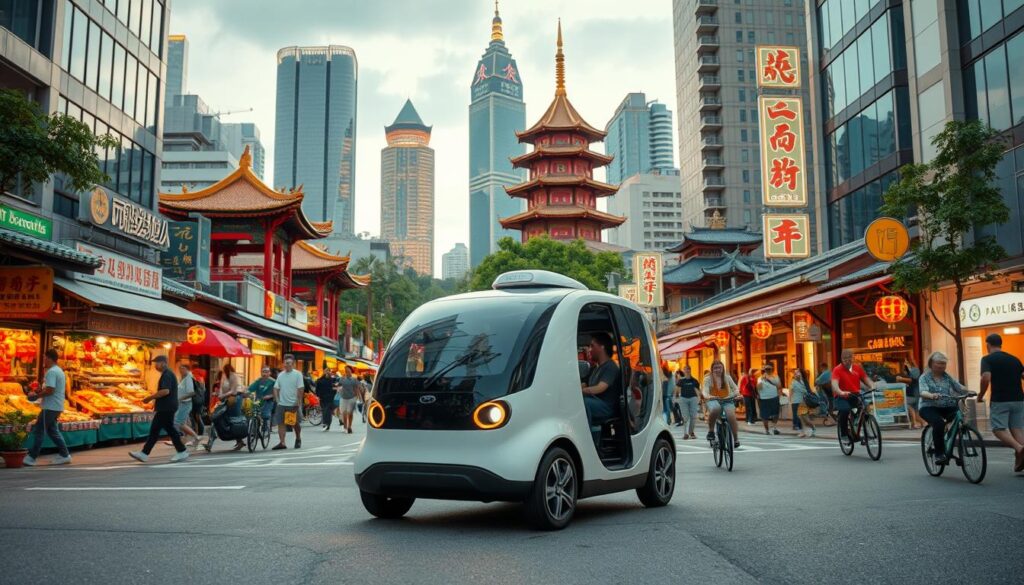 Self-driving gharry in Taipei