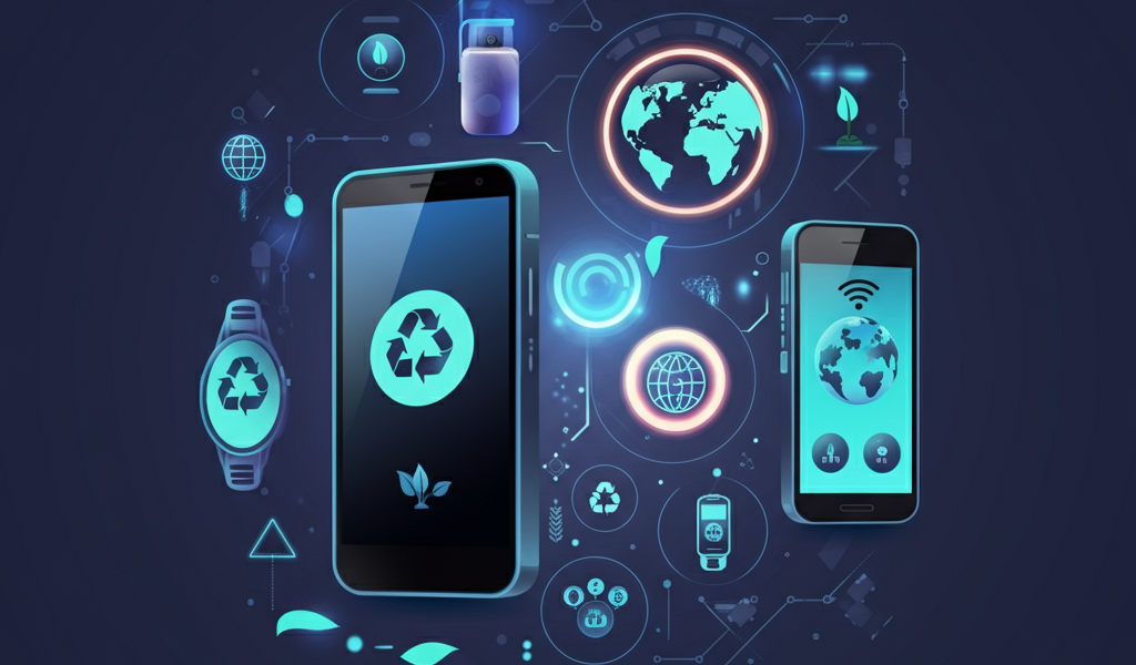 Futuristic image showcasing innovation and smart technology by Renas Tech.