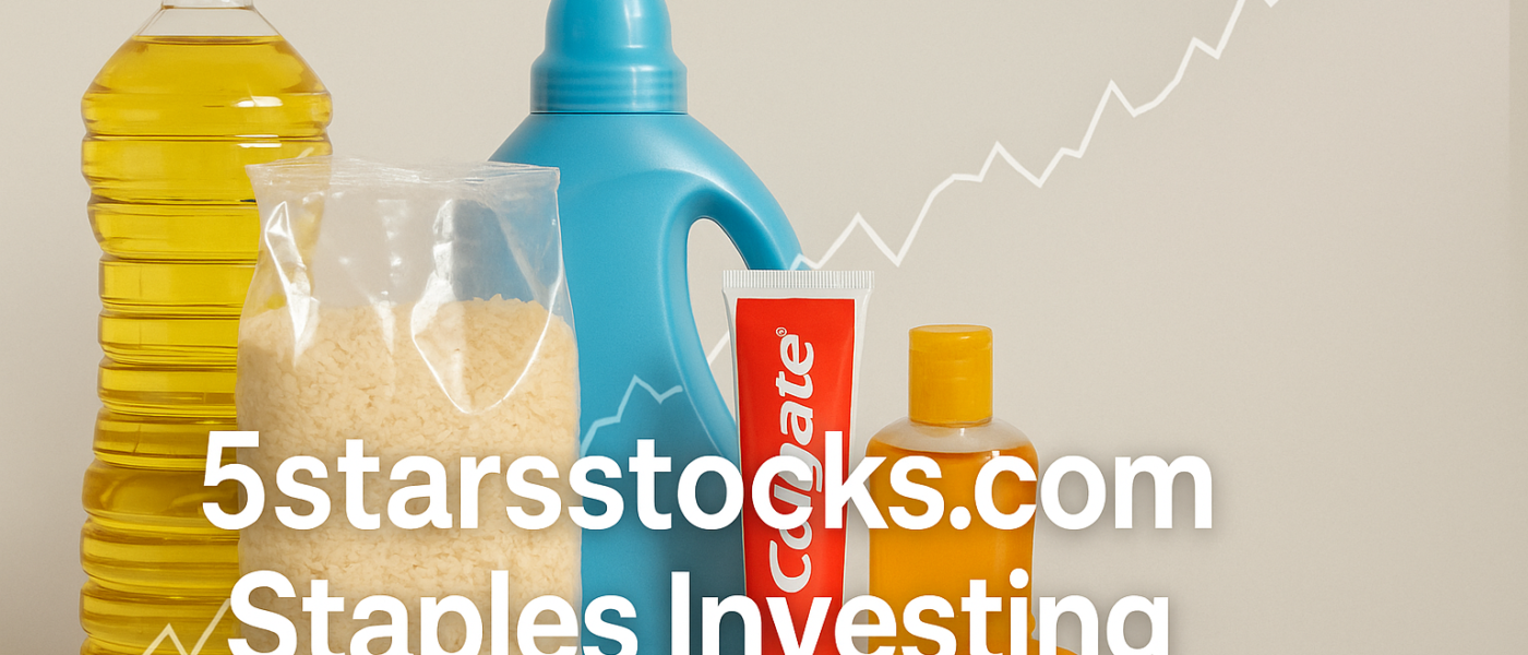 Consumer staples investing graphic