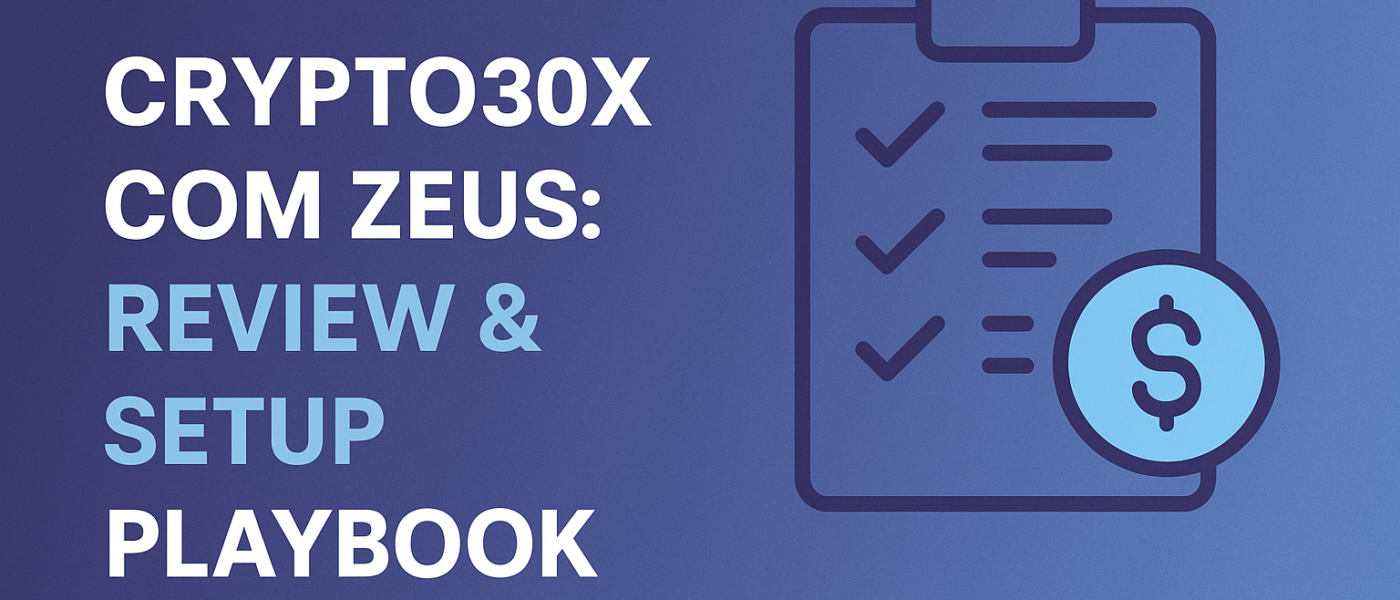 Crypto30x com Zeus review and setup guide feature image