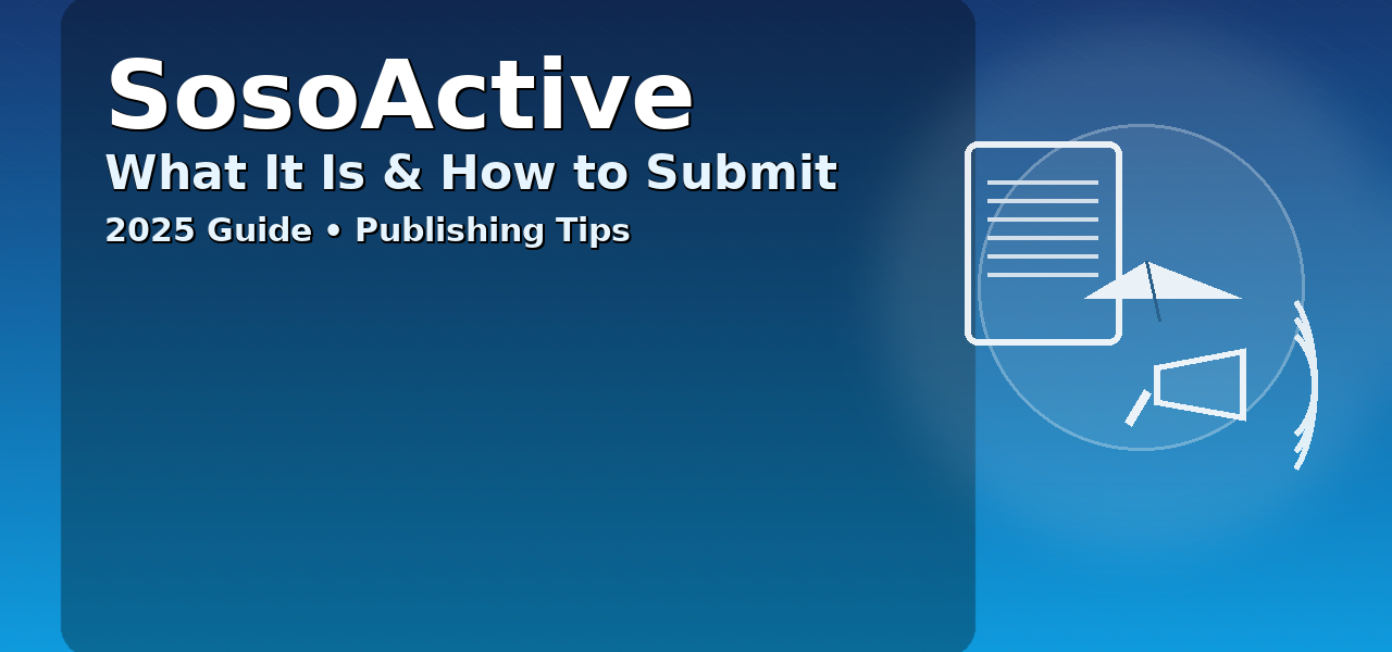 SosoActive submit guide