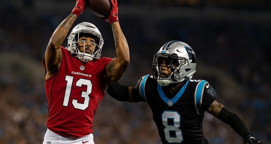 Cardinals vs Panthers action scene