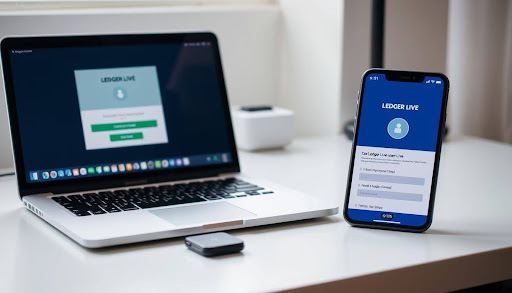 Ledger Live Download Setup Showing on Screen